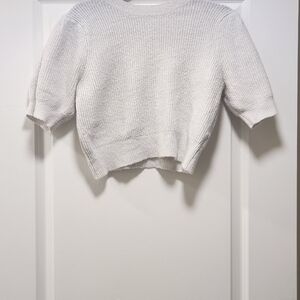 Women's White Knit Sweater